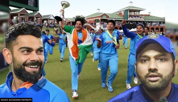 तुम लोग इंडिया की शान हो, वर्ल्ड कप जितने के बाद रोहित कोहली ने दिया अंडर-19 महिला क्रिकेट टीम को बधाई