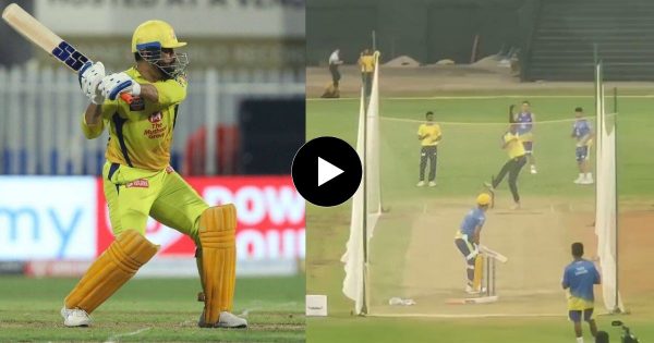 Video: शेर बूढ़ा हो गया लेकिन शिकार करना नही भुला, धोनी ने IPL 2023 के लिए प्रैक्टिस करते हुए किया हैरतअंगेज कारनामा, कपकपाये गेंदबाज