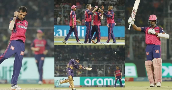 RR vs KKR highlights: 23 चौके 18 छक्के, चहल जायसवाल ने तोड़े आईपीएल इतिहास के सबसे बड़े रिकॉर्ड, 60 मिनट में कोलकाता की उड़ाई धज्जियां, रचा नया कीर्तिमान