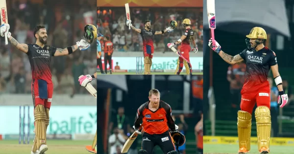 RCB vs SRH: 35 चौके, 14 छक्के, T20 में बने दोहरे शतक विराट डुप्लेसिस के तूफान में उड़ा हैदराबाद