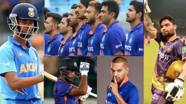वर्ल्ड कप 2023 के लिए टीम इंडिया का हुआ ऐलान, तो शिखर धवन, संजू सैमसन और रिंकू सिंह को बड़ा मौका, यशस्वी जायसवाल बाहर