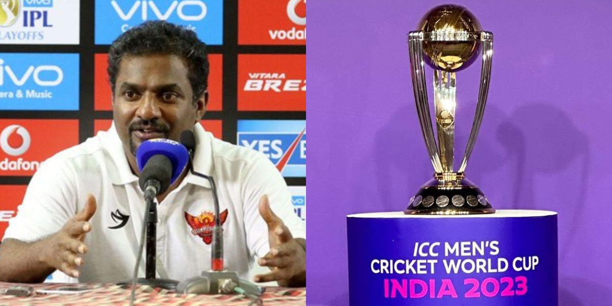 मुरलीधरन ने की भविष्यवाणी, इन 2 टीमों के बीच होगा वर्ल्ड कप 2023 का फाइनल