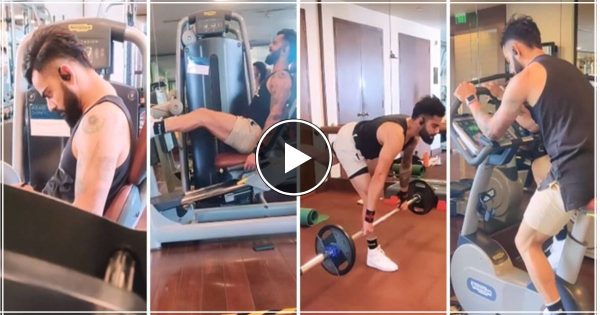 Virat Kohli Hits the Gym: एशिया कप की ट्रेनिंग से पहले विराट कोहली ने जिम में जमकर बहाएं पसीना, अपनी ‘हैप्पी प्लेस’ की फोटो इंस्टाग्राम स्टोरी की शेयर