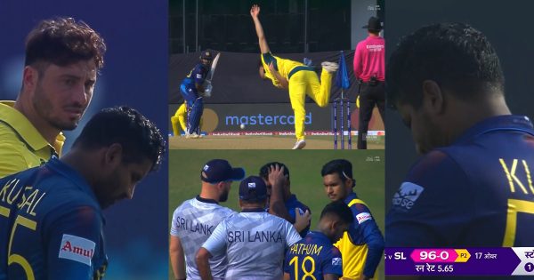 VIDEO: विकेट को तरसे मार्कस स्टोयनिस ने फोड़ा कुसल परेरा का सिर, दर्द से कराहते रह गया लंकाई बल्लेबाज