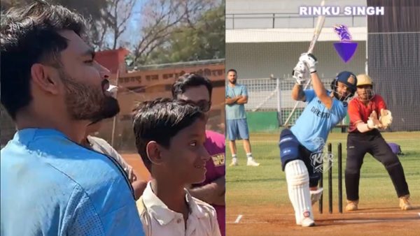 IPL 2024: जानलेवा शॉट मारकर रिंकू सिंह ने मांगी ‘छोटू’ से माफी बोले ज्यादा तो नहीं लगी’ और दिया सुनहरा गिफ्ट – वीडियो